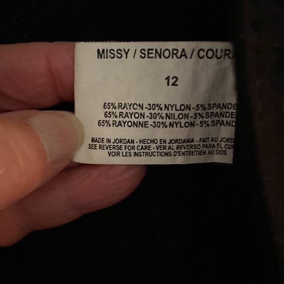 Gloria Vanderbilt Skinny Leg Stretch Pants - Picture 5 of 5